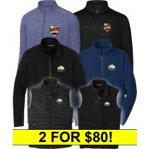 Ruggerfest - 1/4 Zip Pullovers & Vests 2 for $80