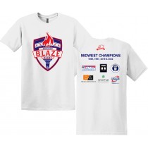 Blaze Midwest Champions Shirt (White)