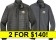 Ruggerfest - Full-Zip Fleece & Puffy Jacket 2 for $140